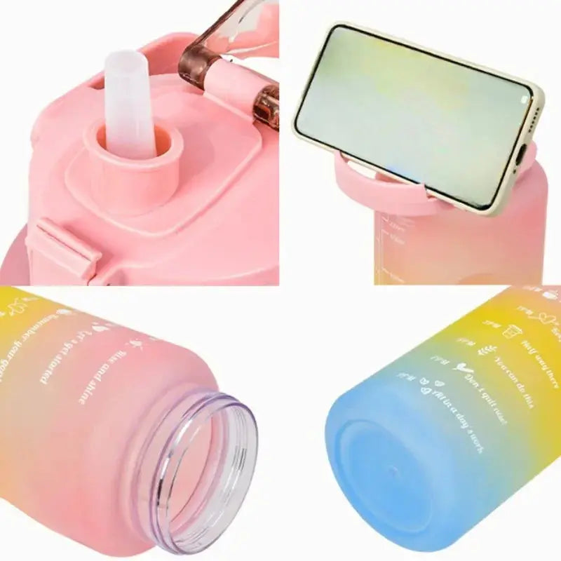 Set of 3 Motivation Water Bottles
