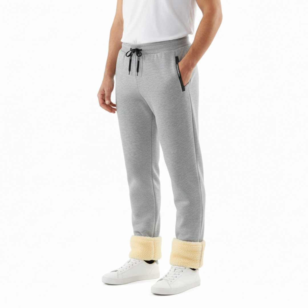 Sherpa-Lined Jogger Pants