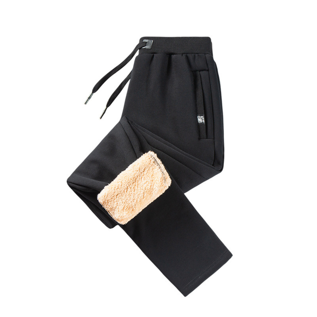 Sherpa-Lined Jogger Pants