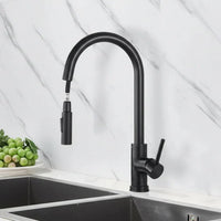 SILQUA Smart Faucet with Extendable Sprayer Head