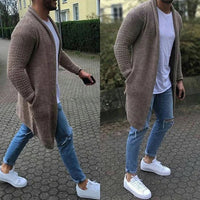 Slim-Fit Winter Warm Long Cardigan