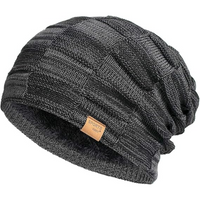 Luca Slouchy Knit Hat - Cozy Winter Beanie