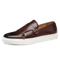 Sophisticated Slip-On Shoes with Buckle