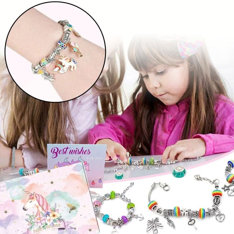 SPARKLINA – Creative Bracelet Craft Kit for Girls with Sparkling Charms