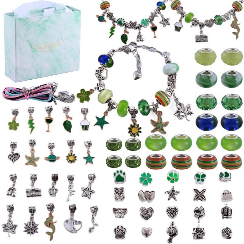 SPARKLINA – Creative Bracelet Craft Kit for Girls with Sparkling Charms