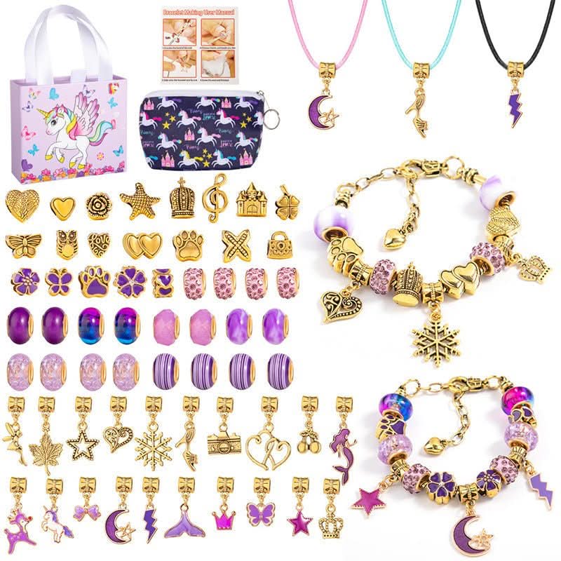 SPARKLINA – Creative Bracelet Craft Kit for Girls with Sparkling Charms