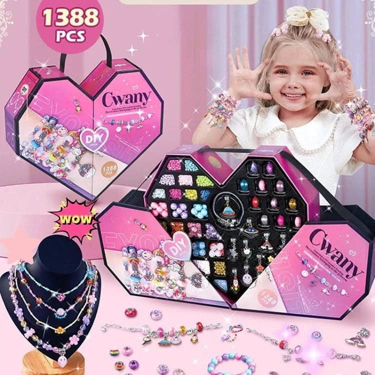 SPARKLINA – Creative Bracelet Craft Kit for Girls with Sparkling Charms