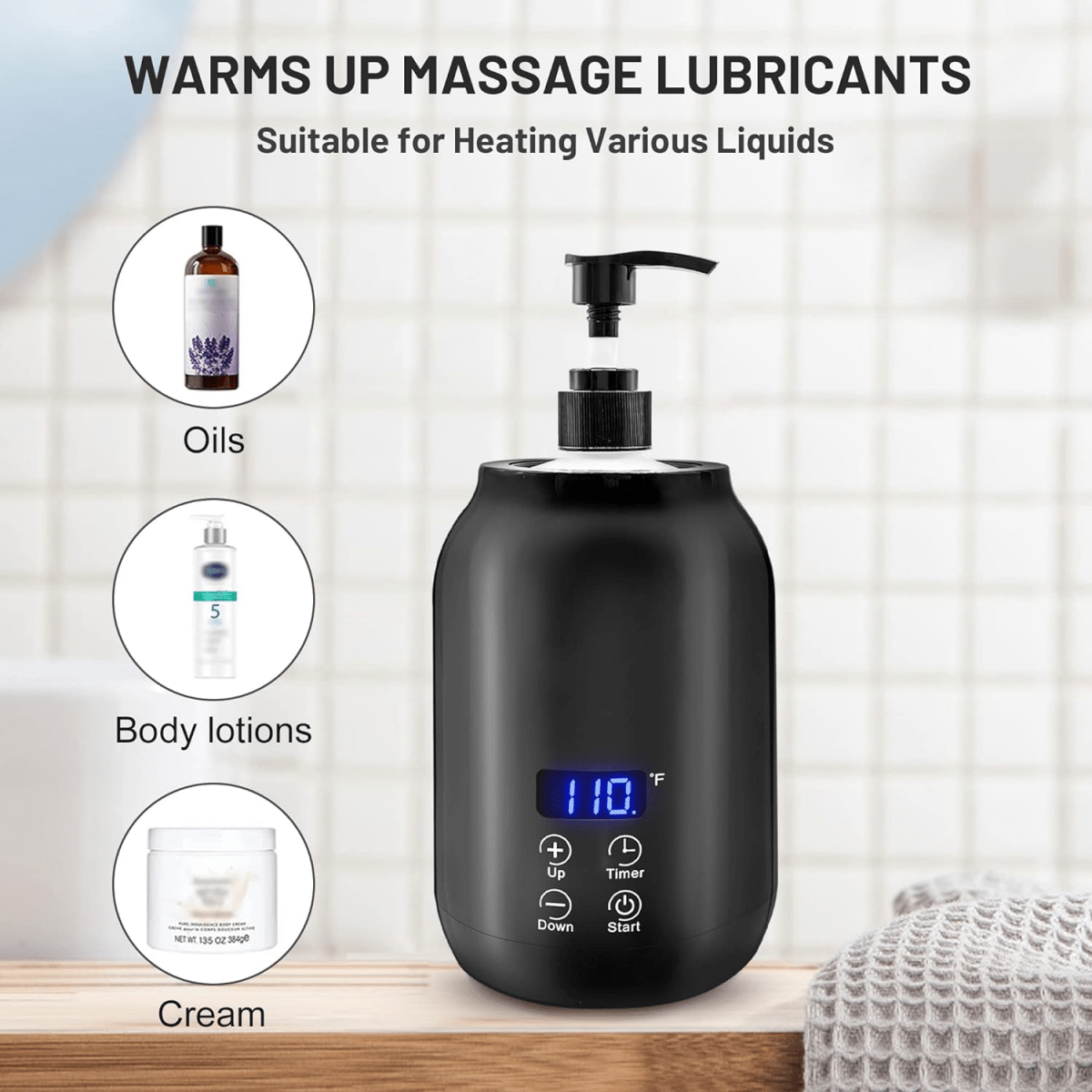 SPAWARM – Electric Massage Oil Warmer for Professional Use