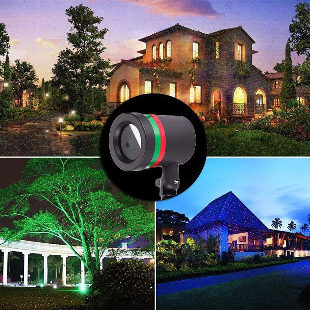 Star Shower Laser Projector Light