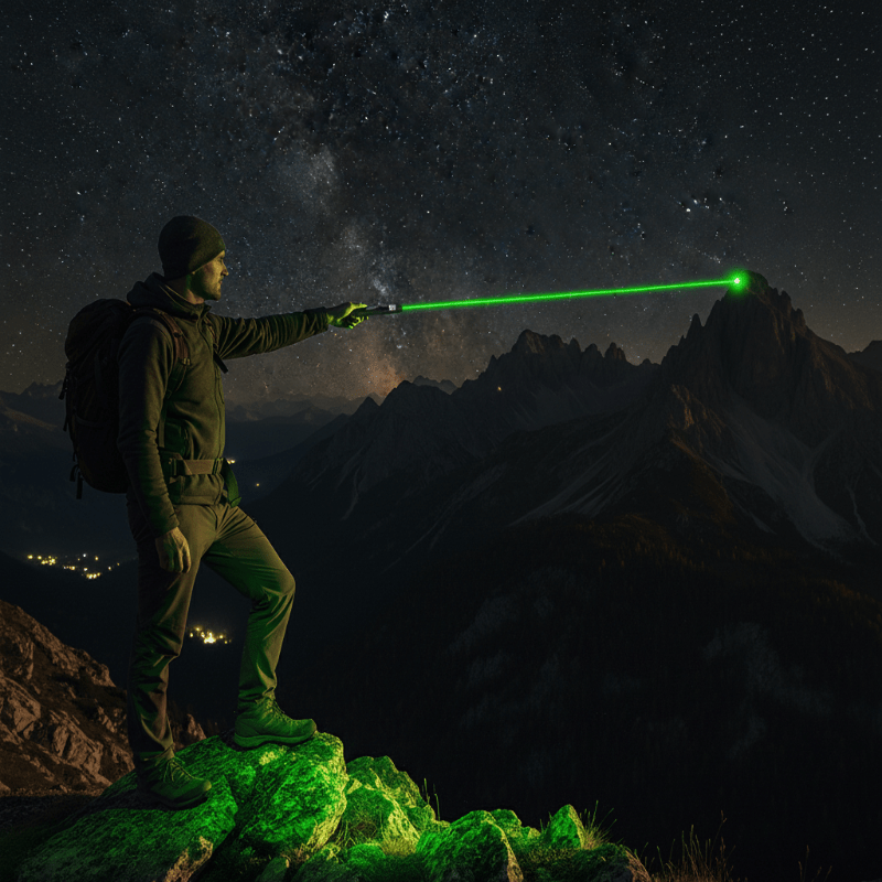 STARBEAM – High-Power Laser Pointer with Adjustable Focus