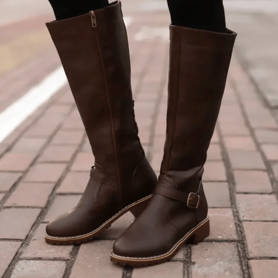 STEPEASY – Gel insole boots for women with comfort footbed & durable style