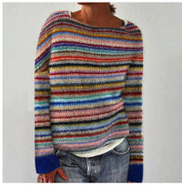 Sisica | Cozy Striped Knit Sweater