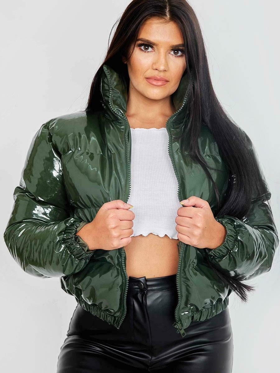 Stylish Winter Bomber Puffer Jacket