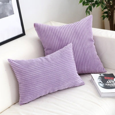 Super Soft Corduroy Cushion Cover with Timeless Warmth & Comfort