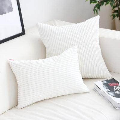 Super Soft Corduroy Cushion Cover with Timeless Warmth & Comfort