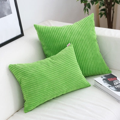 Super Soft Corduroy Cushion Cover with Timeless Warmth & Comfort