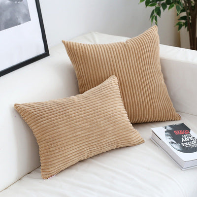 Super Soft Corduroy Cushion Cover with Timeless Warmth & Comfort