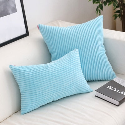 Super Soft Corduroy Cushion Cover with Timeless Warmth & Comfort
