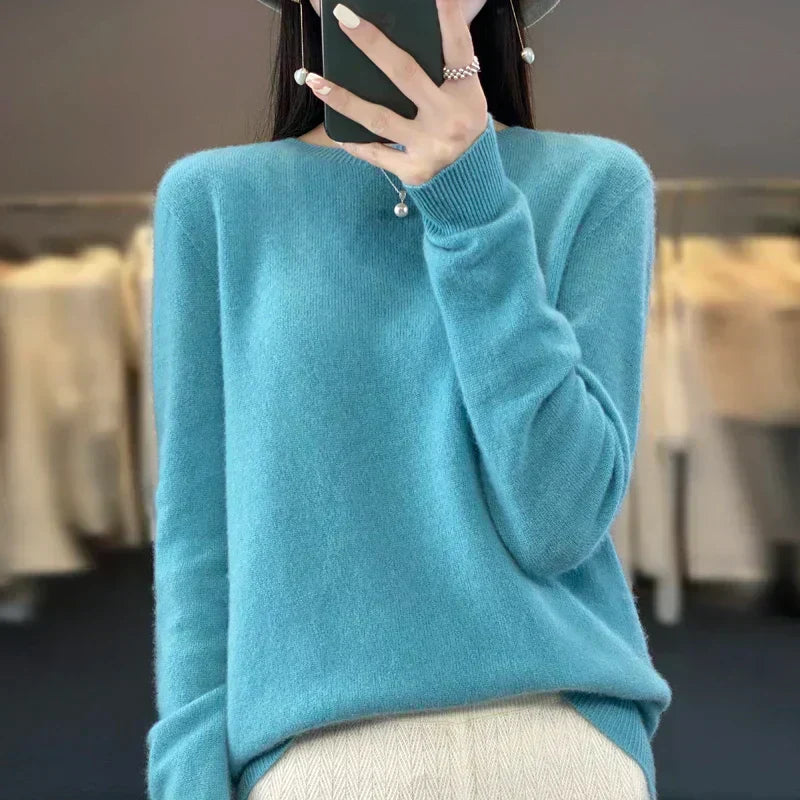 Sylvara Merino Wool Women's Knit Sweater Made in Australia