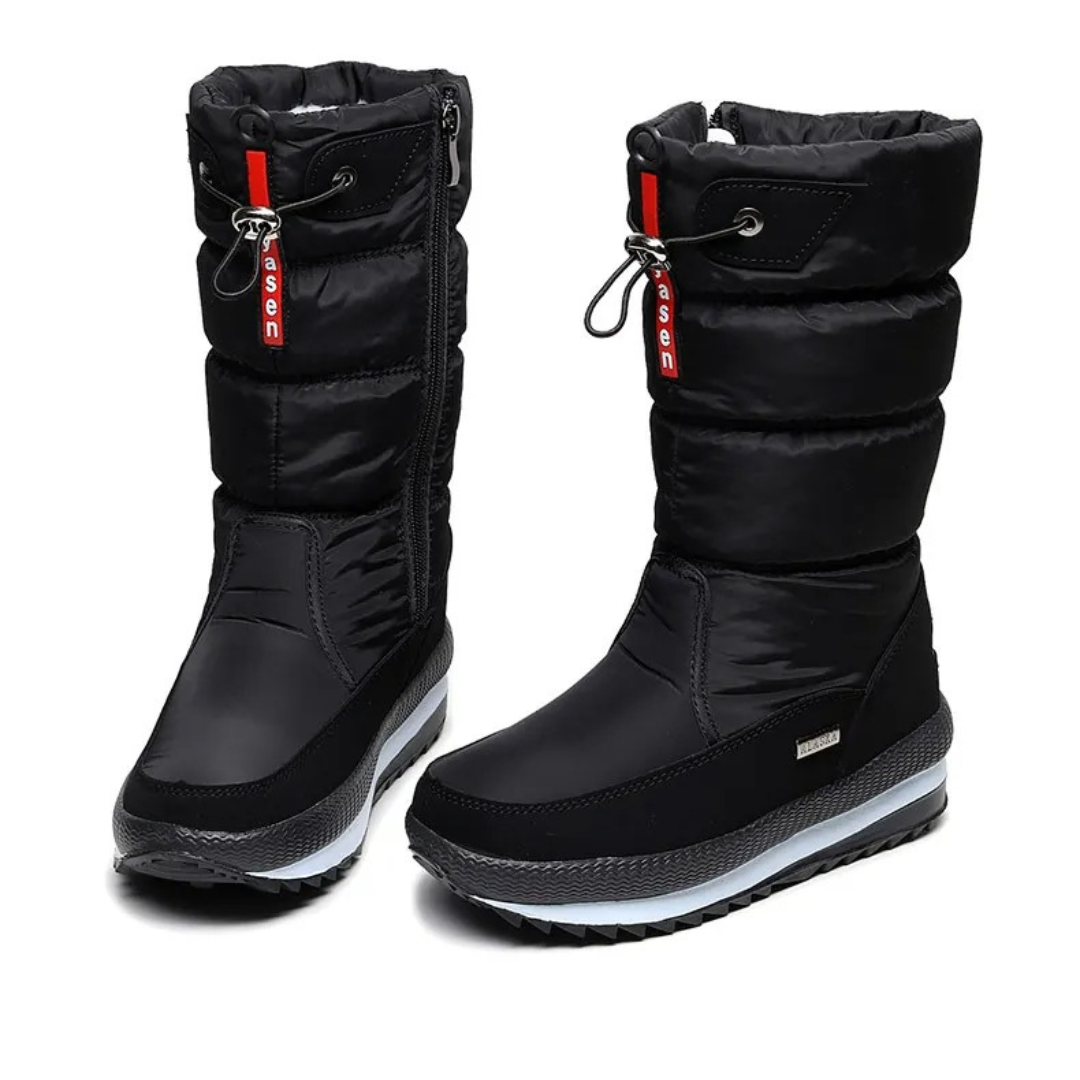 Thick Winter Boots in Plush for Women