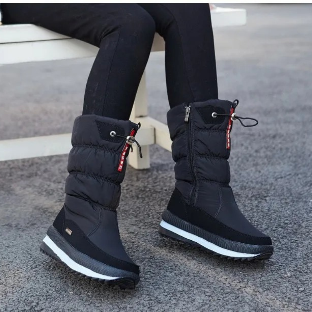 Thick Winter Boots in Plush for Women