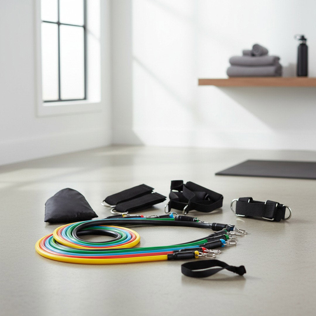 Three-Level Resistance Bands for Strength and Endurance Training