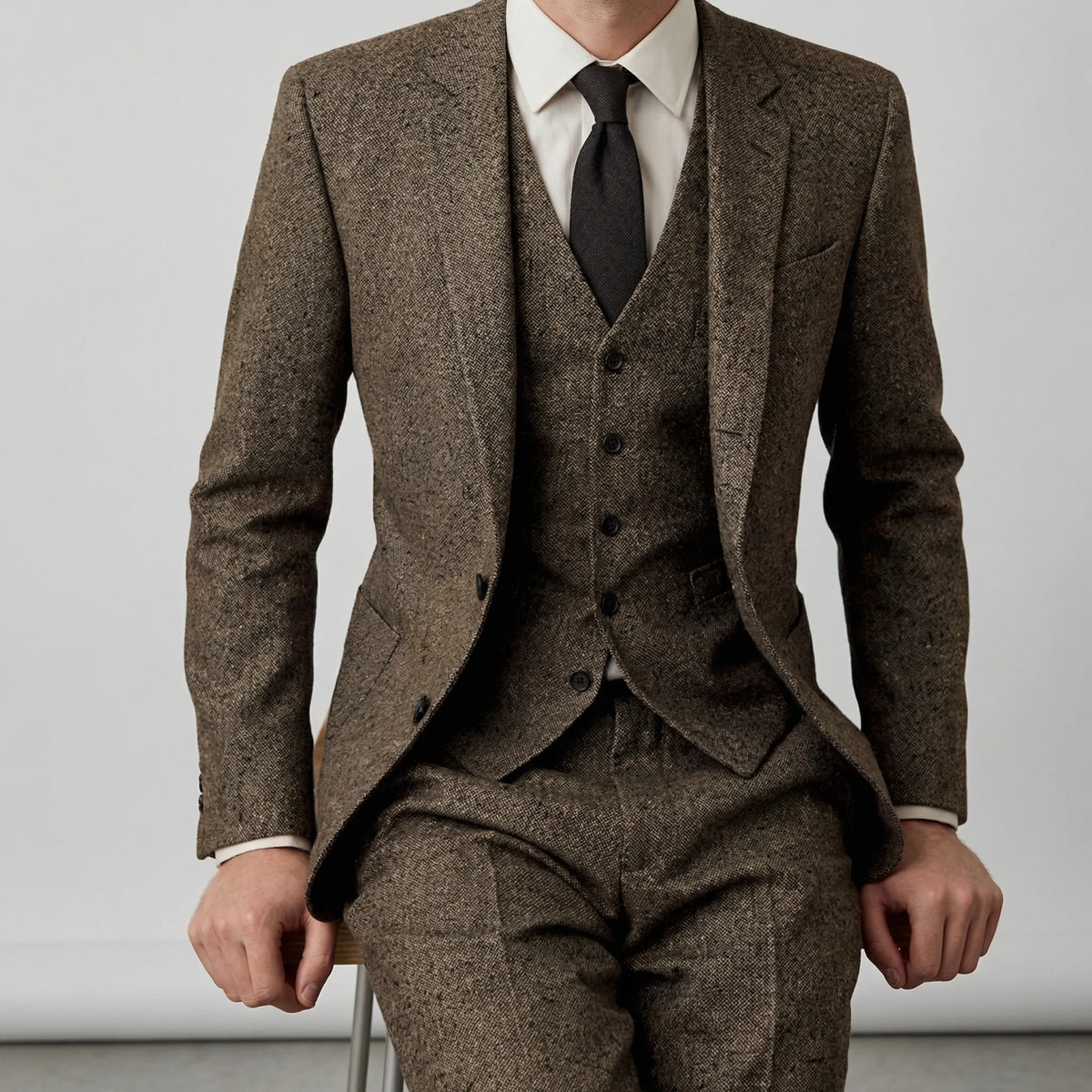 Three-Piece Slim Fit Suit