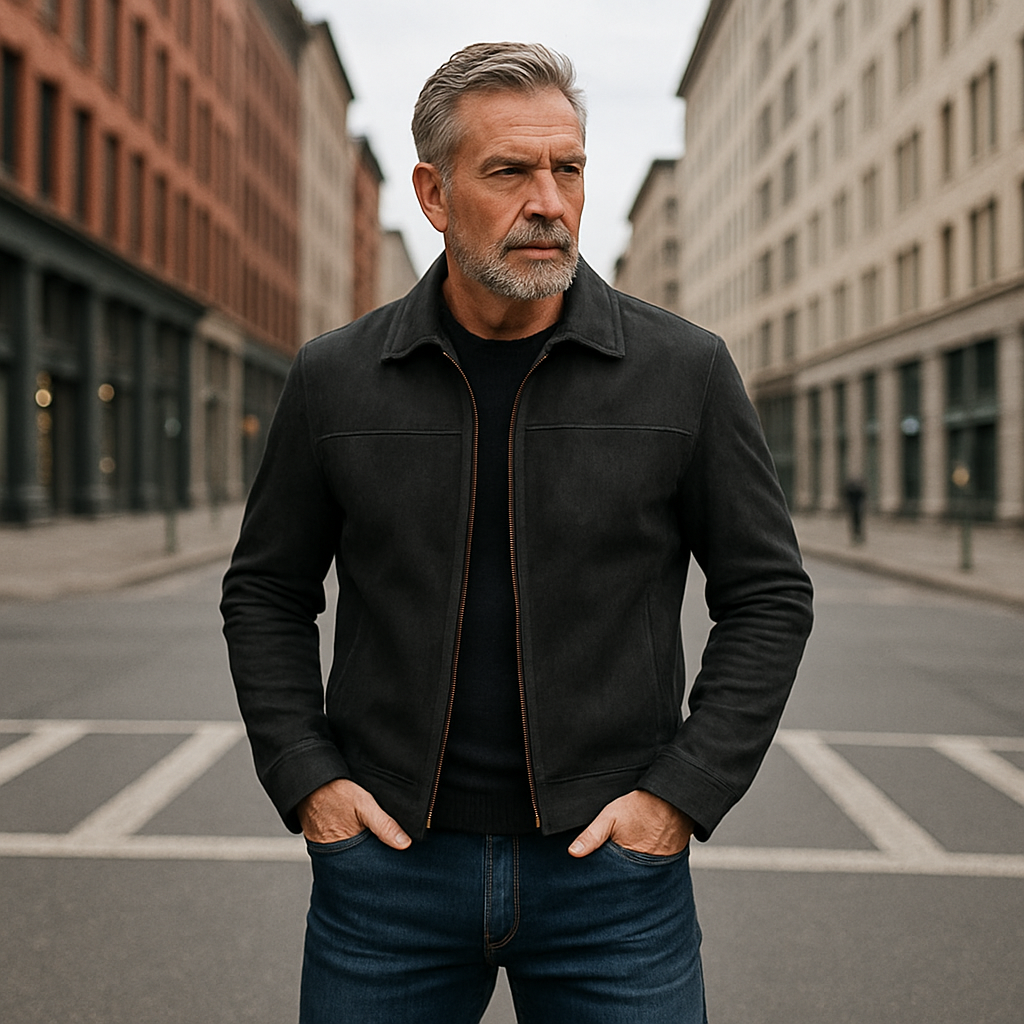 Timeless Faux Leather Jacket