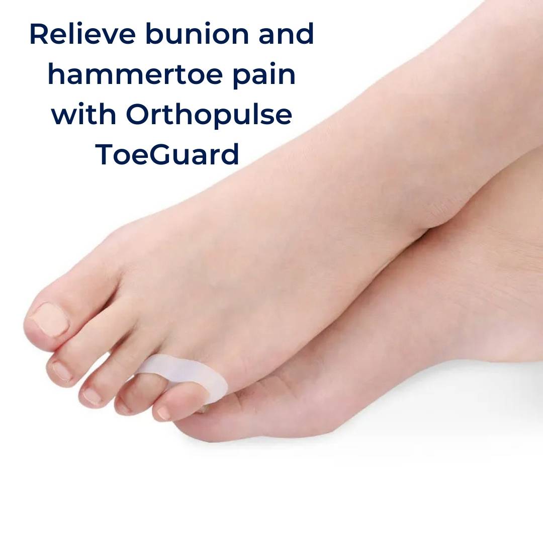 ToeGuard Orthopedic Toe Spacers | Bunionette Corrector - Little Toe Straightener - for Bunions - Hammertoe and Toe Alignment Charly