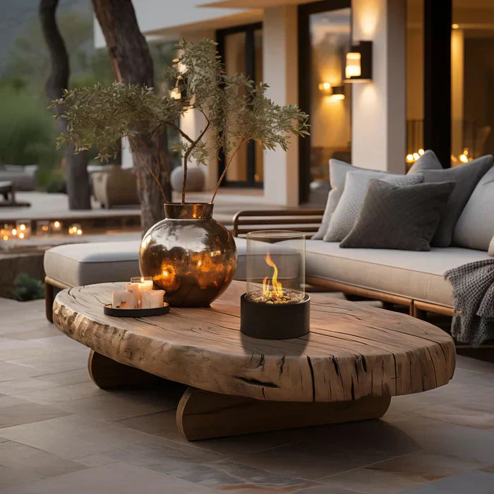 Trendy & Portable Table Fire Lantern - GlowLuxe