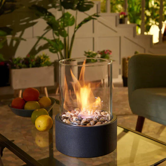 Trendy & Portable Table Fire Lantern - GlowLuxe