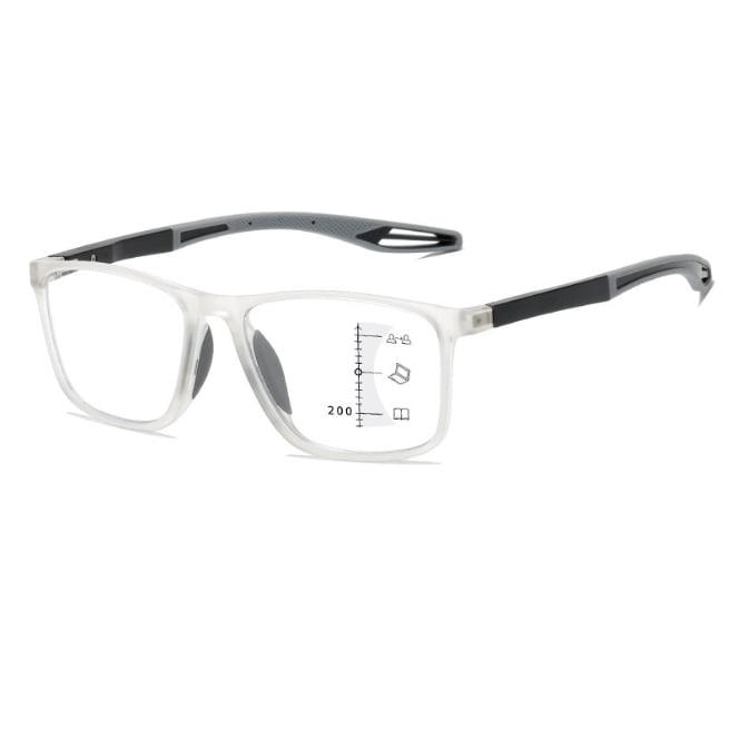 Ultra-Light Progressive Glasses with Anti-Blue Light Lenses and Non-Slip Fit