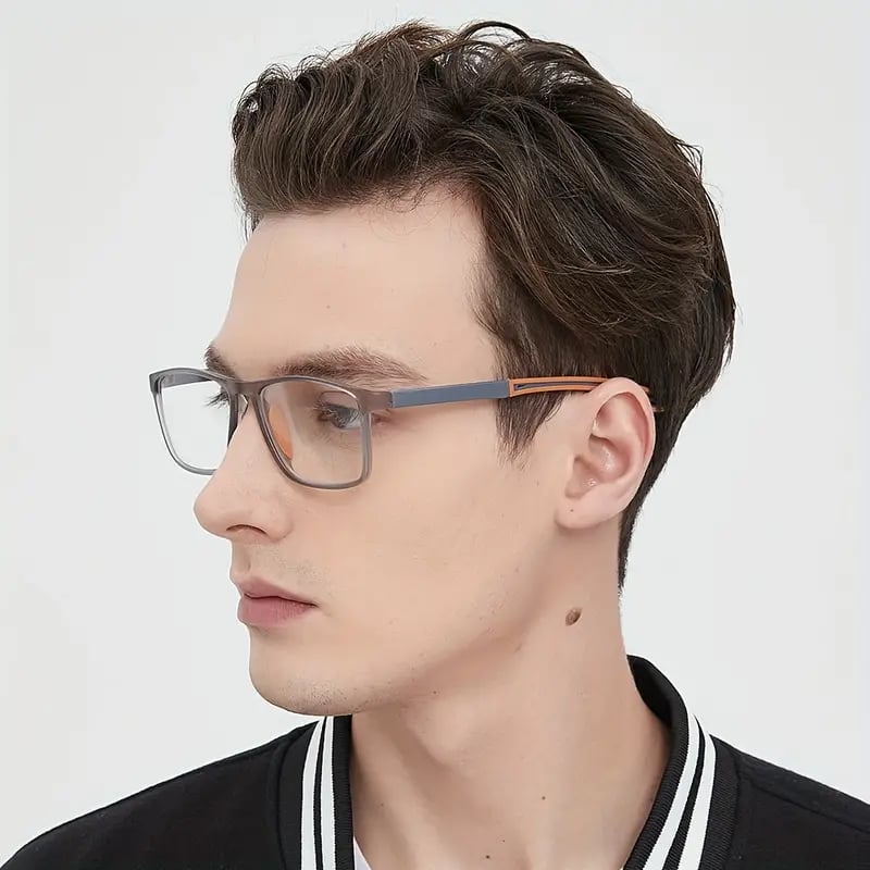 Ultra-Light Progressive Glasses with Anti-Blue Light Lenses and Non-Slip Fit