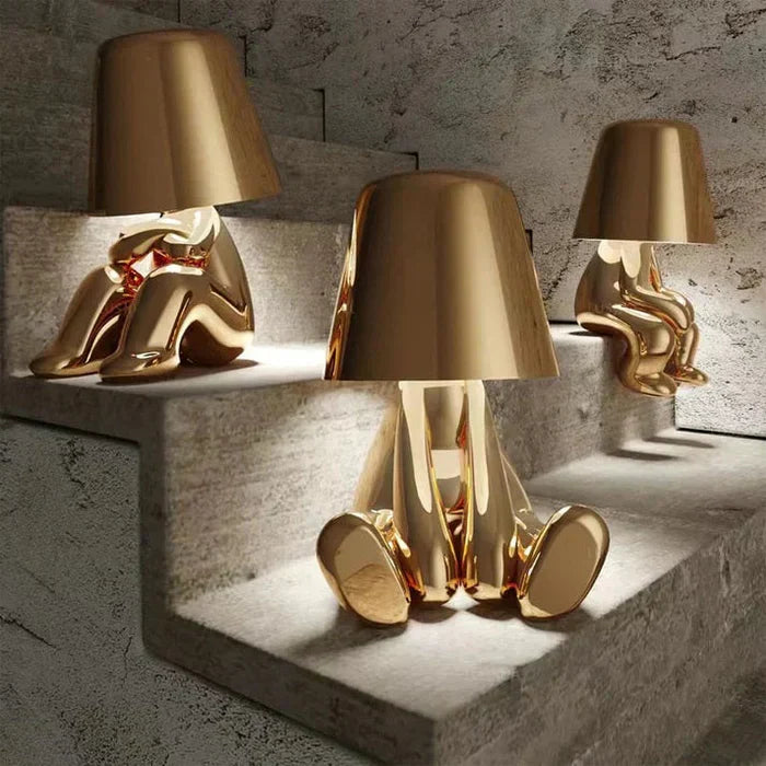 Unique and Atmospheric Table Lamp - GlowCraft
