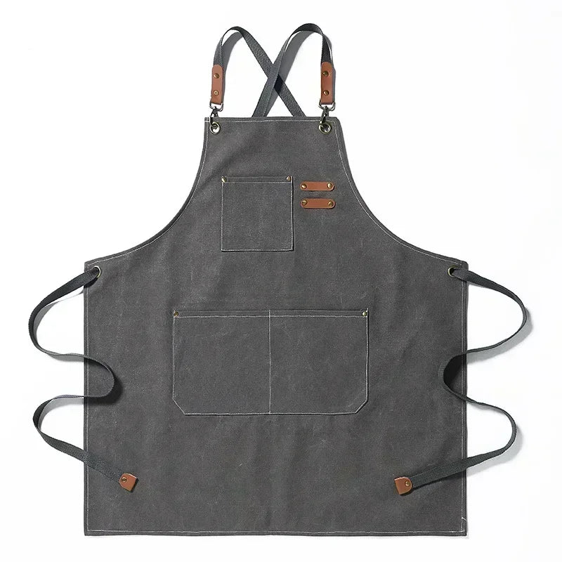 Unisex Lightweight Canvas Apron - Durable Fabric