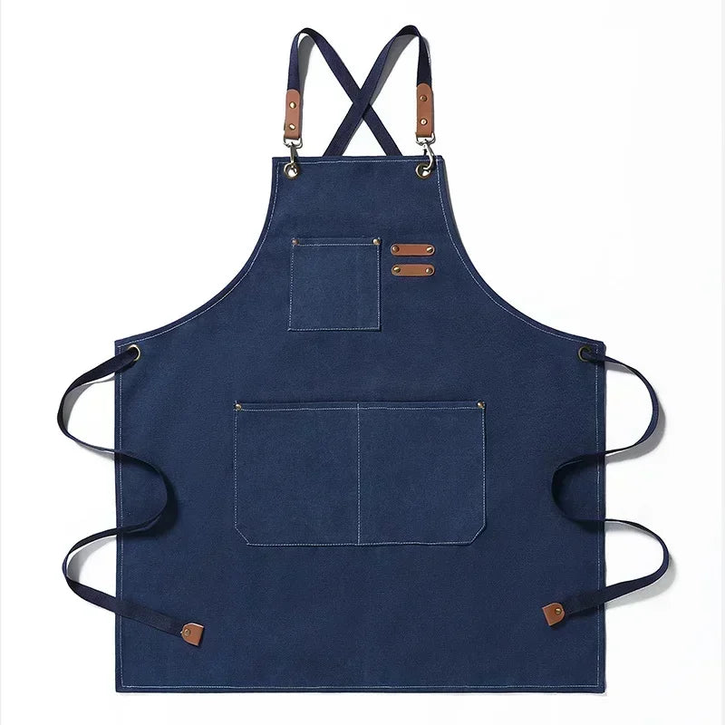 Unisex Lightweight Canvas Apron - Durable Fabric