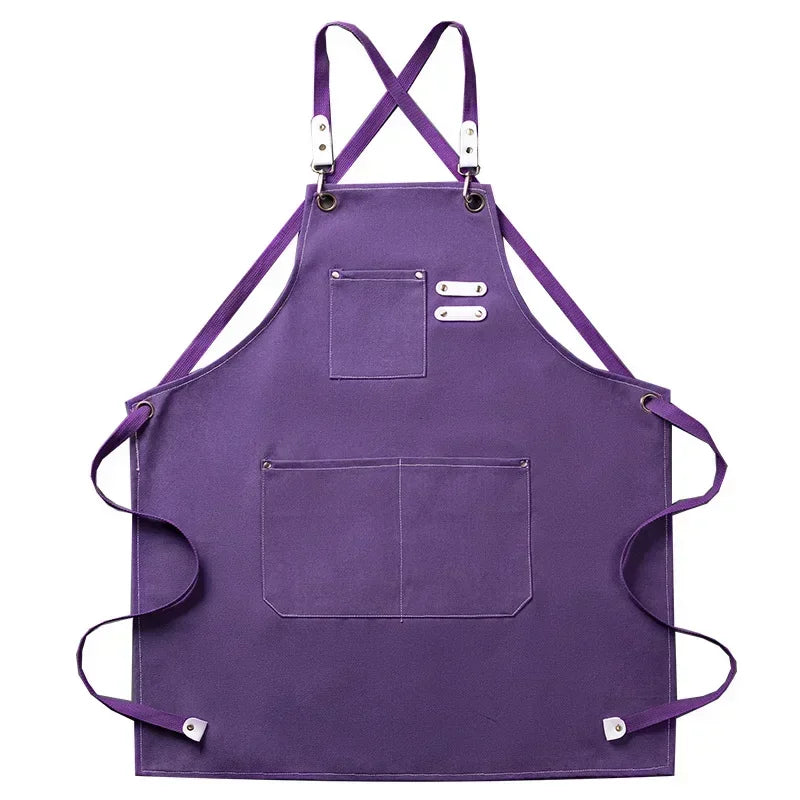 Unisex Lightweight Canvas Apron - Durable Fabric