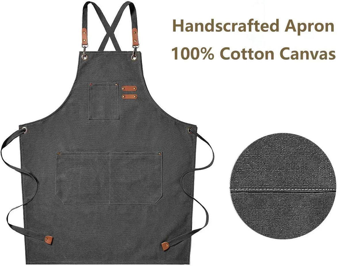 Unisex Lightweight Canvas Apron - Durable Fabric