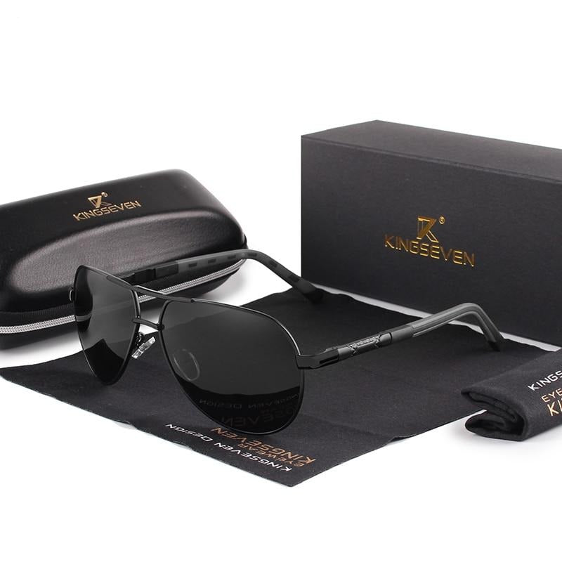 Vintage Polarized Aluminum Sunglasses for Men