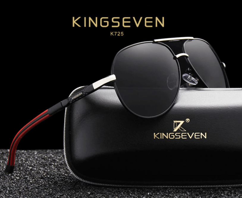 Vintage Polarized Aluminum Sunglasses for Men