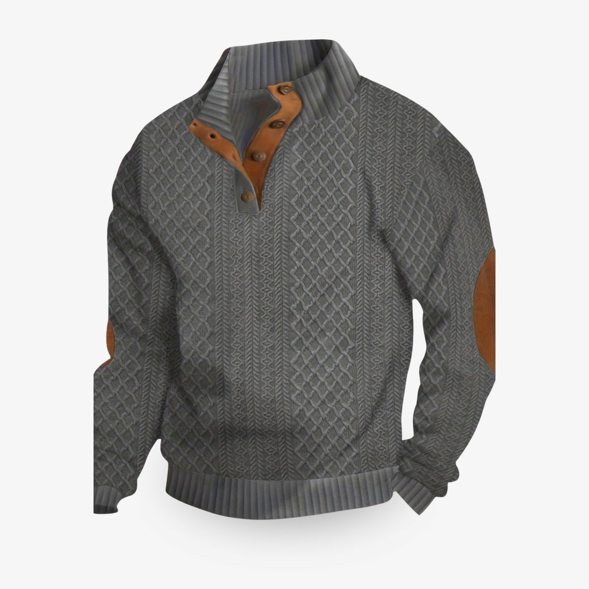 Warm and Soft Men's Sweater - Comfort & Timeless Style