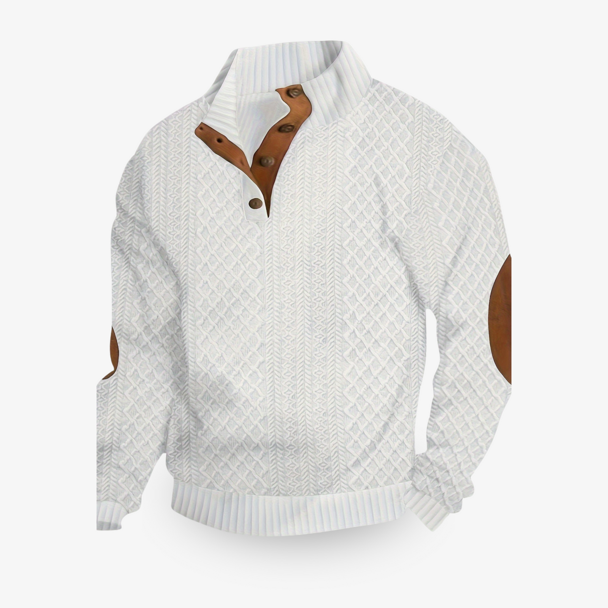 Warm and Soft Men's Sweater - Comfort & Timeless Style