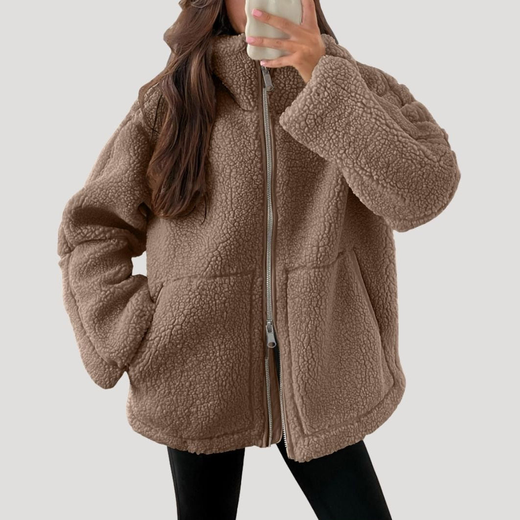 Warm, Soft and Comfortable Teddy Fleece Jacket