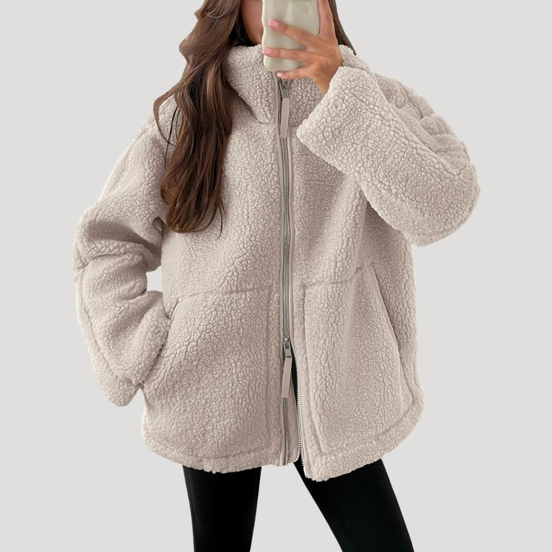 Warm, Soft and Comfortable Teddy Fleece Jacket
