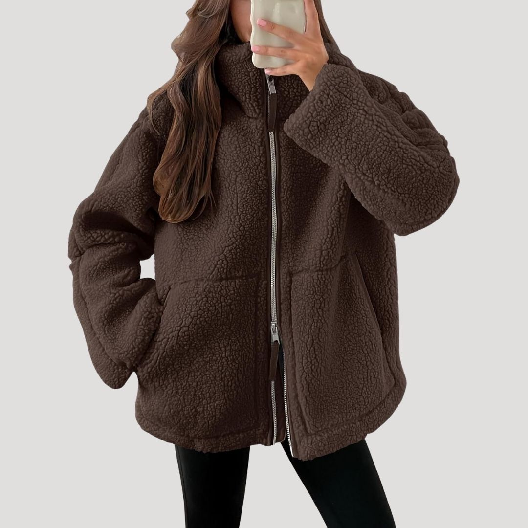 Warm, Soft and Comfortable Teddy Fleece Jacket