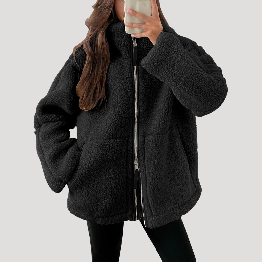 Warm, Soft and Comfortable Teddy Fleece Jacket