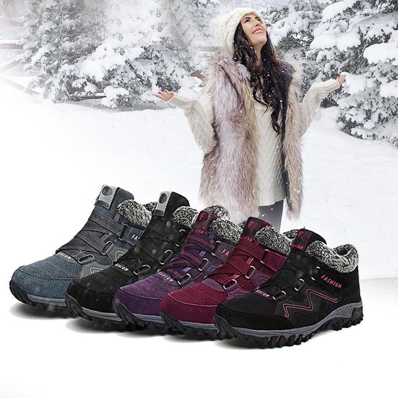 Warm Winter Boots - Lined - Non-Slip