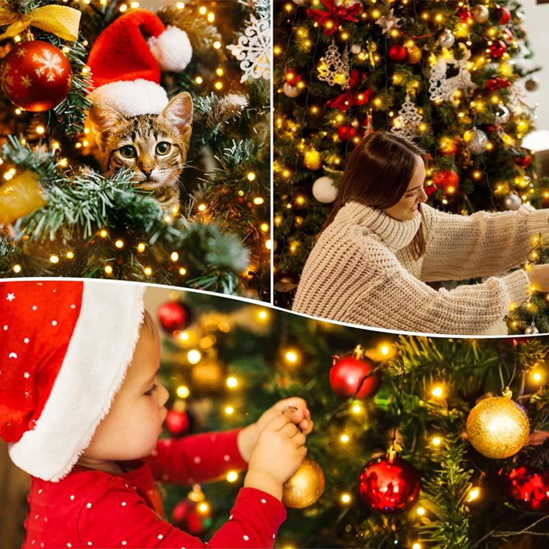 Waterfall Christmas Tree Lights with Remote Control