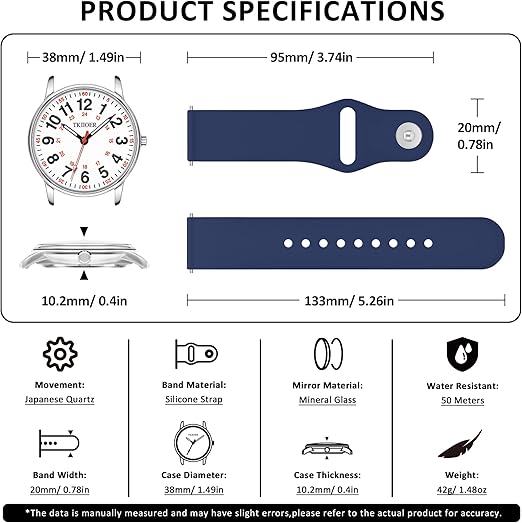 Waterproof Nurses Watch - Denny