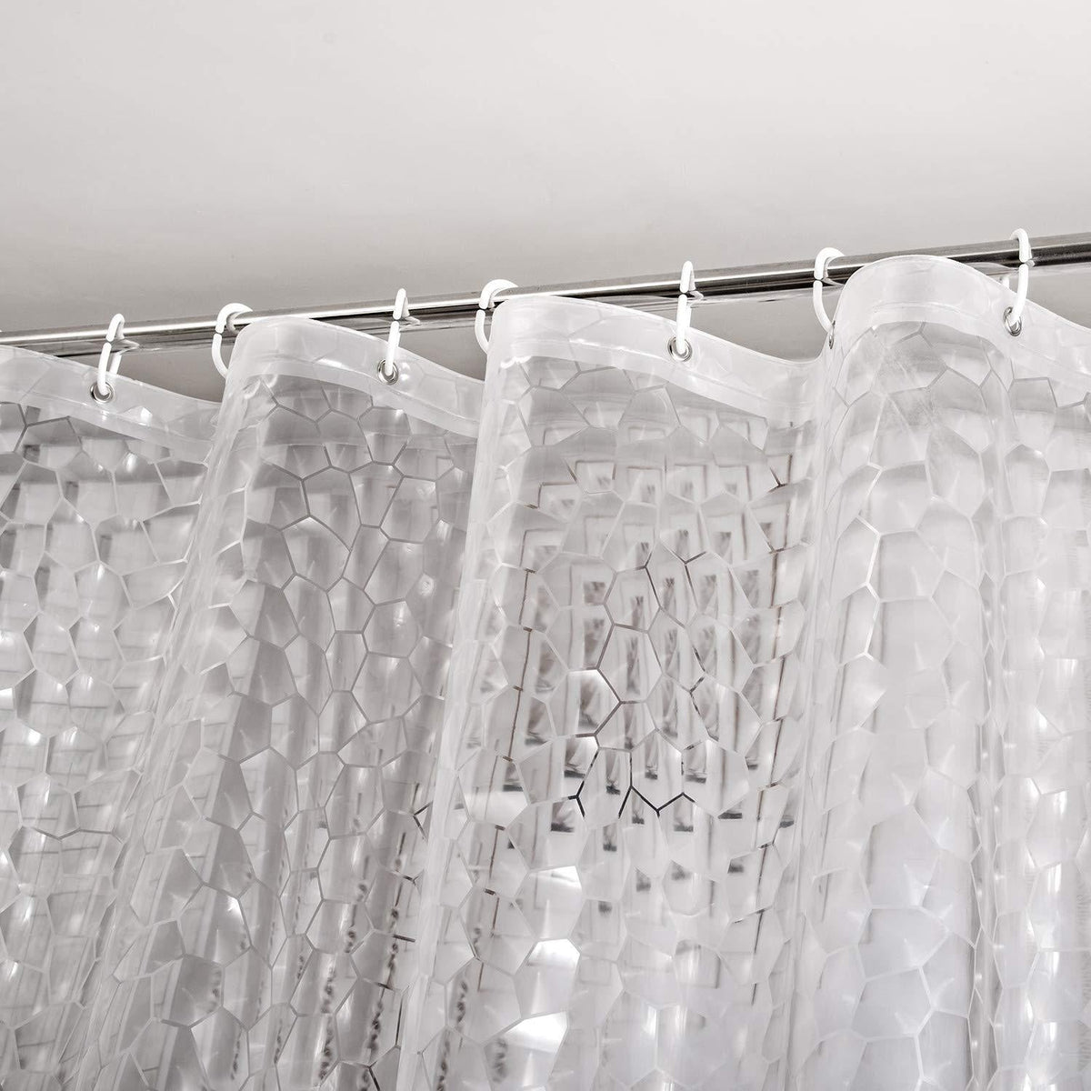 Waterproof Textured Shower Curtain